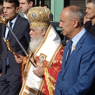 Υποδοχή ιερών λειψάνων Αγίου Αθανασίου Κουλακιώτου, Αγίου Ακακίου του Ασβεστοχωρίτου και του Τιμίου Προδρόμου στην Ι.Μ. Νεαπόλεως και Σταυρουπόλεως