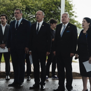 Αποκαλυπτήρια της προτομής του Ελευθέριου Βενιζέλου στο Σάο Πάουλο της Βραζιλίας