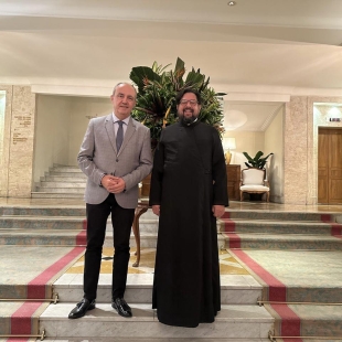 Συνάντηση με τον Σεβασμιώτατο Μητροπολίτη Μπουένος Άιρες και Έξαρχο Νοτίου Αμερικής κ.κ. Ιωσήφ